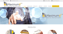 Desktop Screenshot of maximums3softwares.com.br
